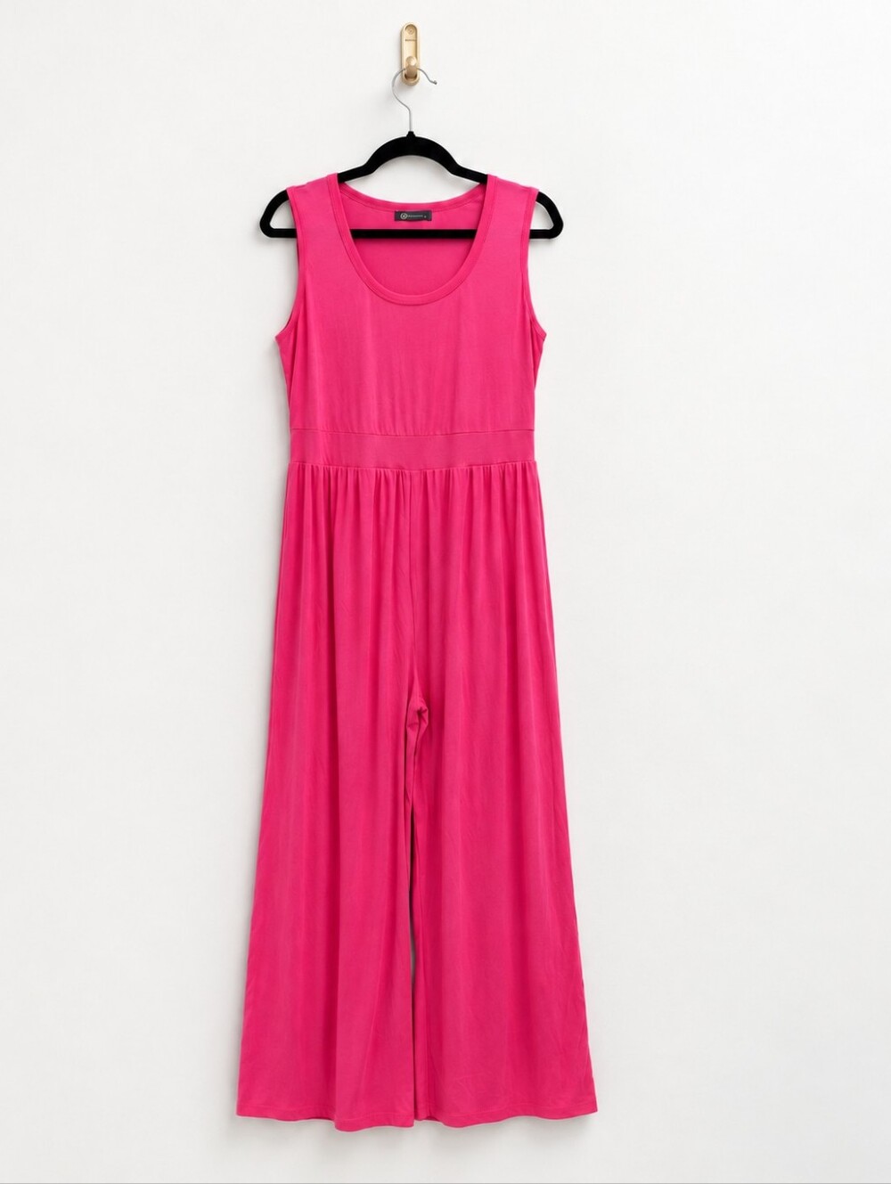 PrettyGarden Pink Wide-Leg Jumpsuit